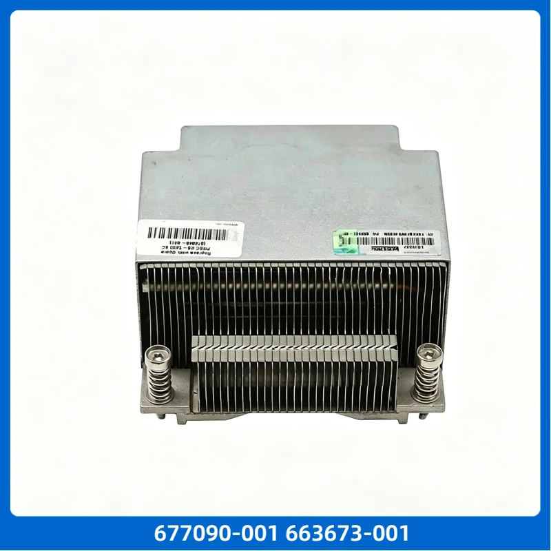 Original for ProLiant DL380E G8 Gen8 DL380EG8 CPU Cooler Heatsink Server Radiator 677090-001 663673-001 6043B0111501A2 Cooler
Original for ProLiant DL380E G8 Gen8 DL380EG8 CPU Cooler Heatsink Server Radiator 677090-001 663673-001 6043B0111501A2 Cooler