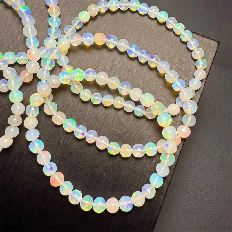 5.5MM Natural Colored Opal Bead Bracelet Jewelry For Women Healing Fengshui Stone Holiday Gift 1PCS
5.5MM Natural Colored Opal Bead Bracelet Jewelry For Women Healing Fengshui Stone Holiday Gift 1PCS