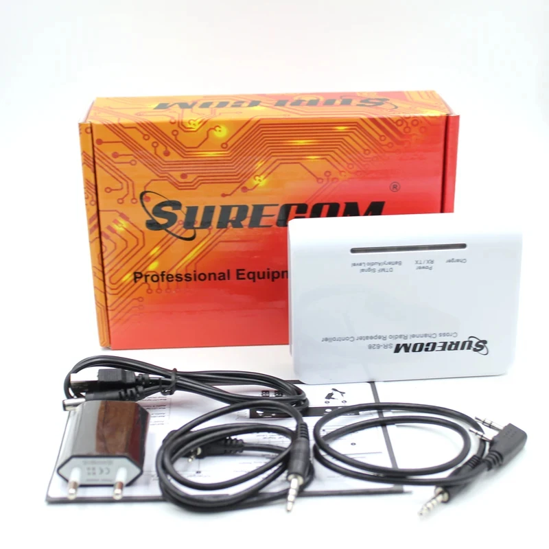 SR-628 Surecom Controller Cross Band Duplex Repeater SR628 for All Walkie talkie Two way radio talki walki With K1 plug
SR-628 Surecom Controller Cross Band Duplex Repeater SR628 for All Walkie talkie Two way radio talki walki With K1 plug