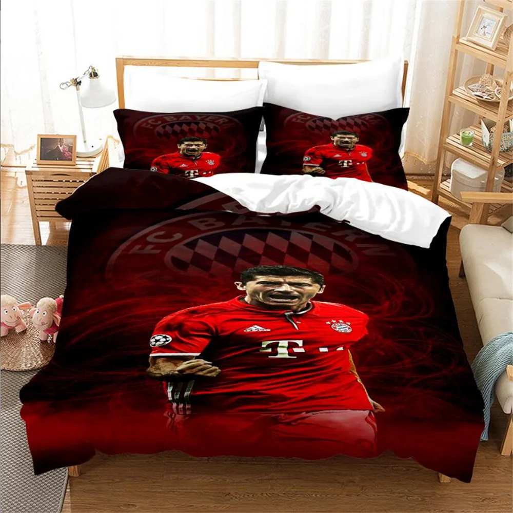Football Star Bedding Set Duvet Cover Set 3d Bedding Digital Printing Bed Linen Queen Size Bedding Set Fashion Design
Football Star Bedding Set Duvet Cover Set 3d Bedding Digital Printing Bed Linen Queen Size Bedding Set Fashion Design