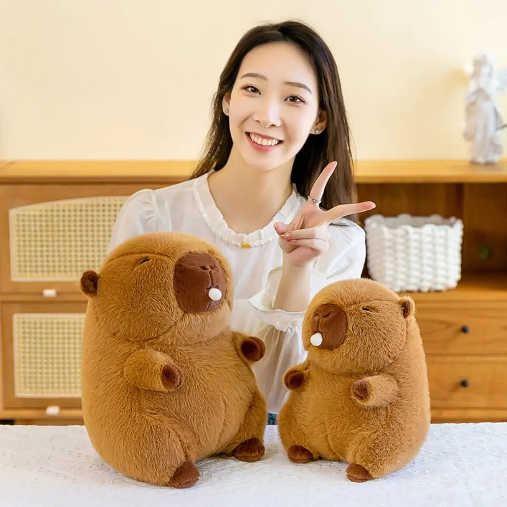 Animals Simulation Capybara Plush Toy Sitting Cute Doll Capybara Plush Doll Cloth Doll Soft Capybara Stuffed Toy Christmas Toy
Animals Simulation Capybara Plush Toy Sitting Cute Doll Capybara Plush Doll Cloth Doll Soft Capybara Stuffed Toy Christmas Toy