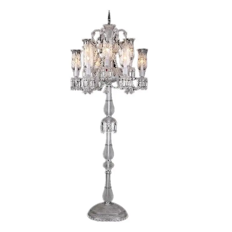 European luxury crystal floor lamp simple living room candle bedroom light luxury simple modern Internet celebrity led floor lam
European luxury crystal floor lamp simple living room candle bedroom light luxury simple modern Internet celebrity led floor lam