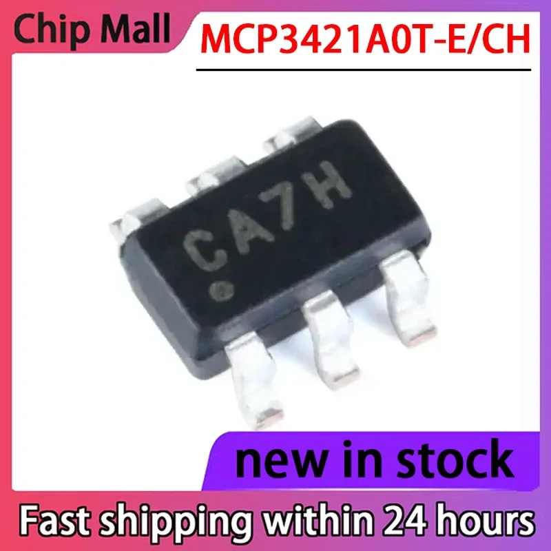 2PCS MCP3421A0T-E/CH SOT-23-6 Analog-to-digital Converter Screen Printing CA** Brand New
2PCS MCP3421A0T-E/CH SOT-23-6 Analog-to-digital Converter Screen Printing CA** Brand New