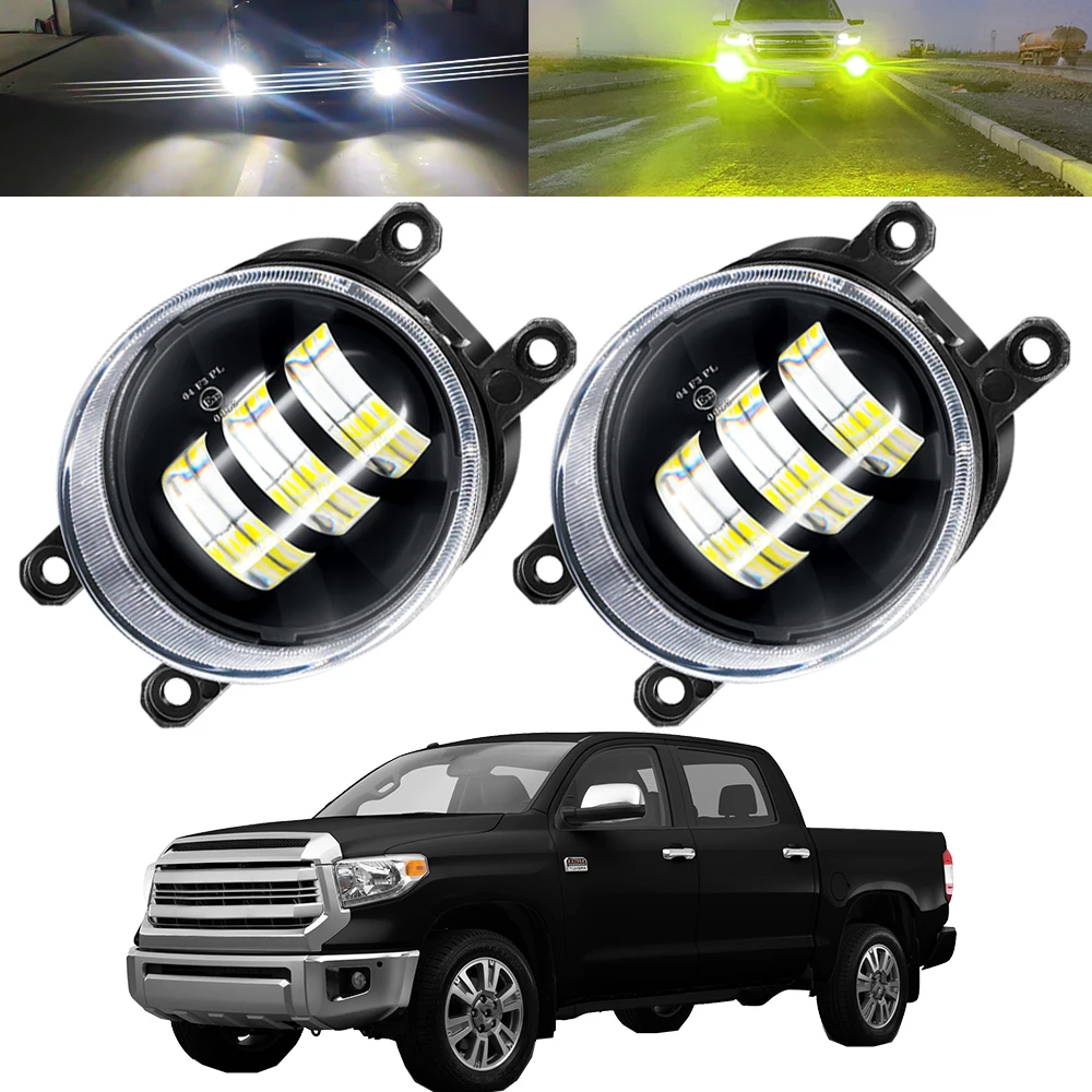 2 Pieces LED Fog Light Assembly For Toyota Tundra 2014-2019 30W Car Right + Left Fog Daytime Running Lamp DRL H11 12V
2 Pieces LED Fog Light Assembly For Toyota Tundra 2014-2019 30W Car Right + Left Fog Daytime Running Lamp DRL H11 12V