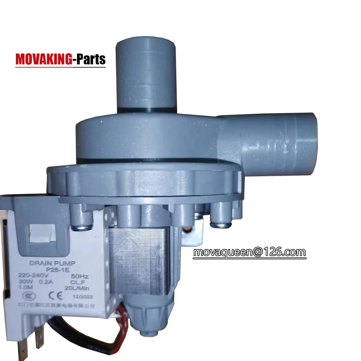 Ice Making Machine Accessories Water Pump 220V 30W P25-1E DRAIN PUMP Motor For YINDU YDC0300A Ice Machine
Ice Making Machine Accessories Water Pump 220V 30W P25-1E DRAIN PUMP Motor For YINDU YDC0300A Ice Machine