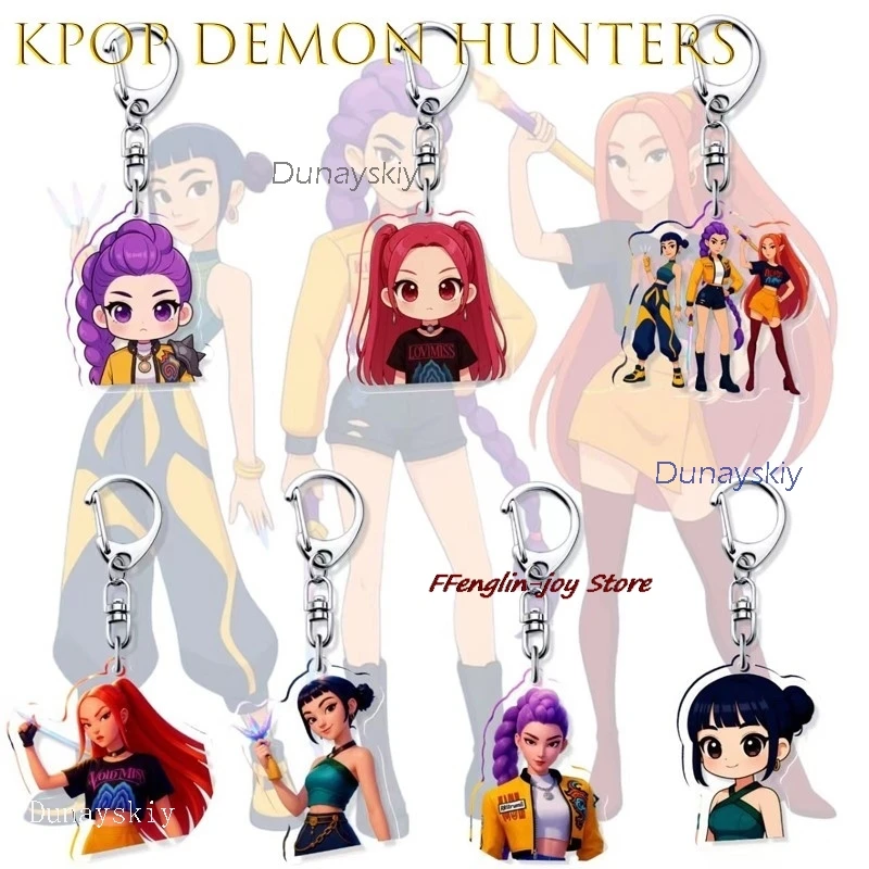 Halloween Costume kpop Demon Hunter Zoey Cosplay Costume Acrylic Keychain Lumi Mira Anime Merchandise Carnival Outfit Adulto
Halloween Costume kpop Demon Hunter Zoey Cosplay Costume Acrylic Keychain Lumi Mira Anime Merchandise Carnival Outfit Adulto
