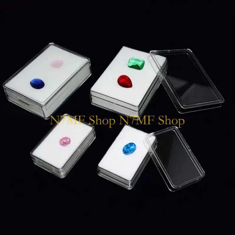 N7MF Diamonds Storage Case Transparent Lid Box for Gemstones and Small Parts Display
N7MF Diamonds Storage Case Transparent Lid Box for Gemstones and Small Parts Display