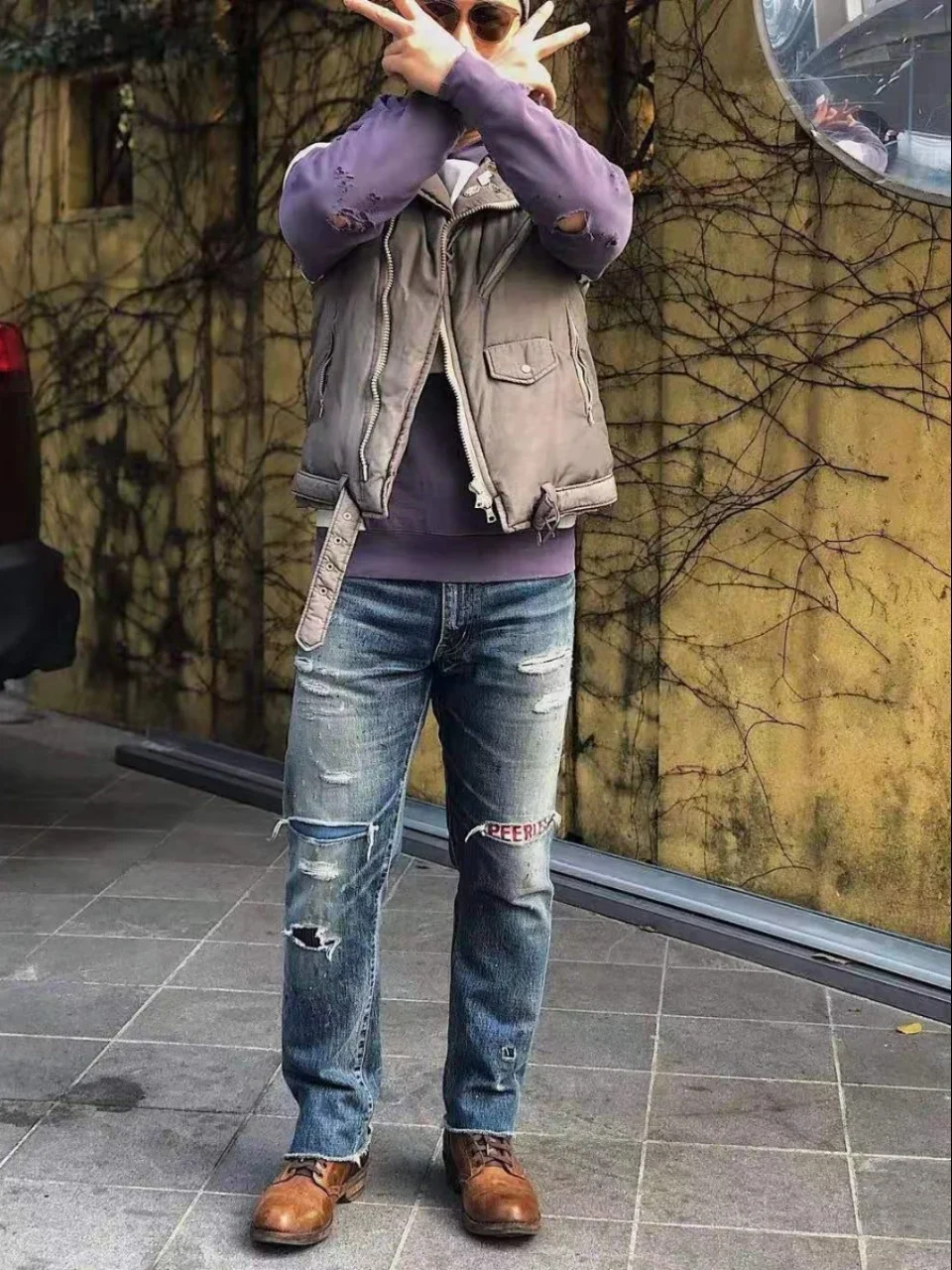 VISVIM WMV PARCO JOURNEYMAN Shibuya Limited JM Splash Ink Wash Destroy Nine-Point Jeans
VISVIM WMV PARCO JOURNEYMAN Shibuya Limited JM Splash Ink Wash Destroy Nine-Point Jeans