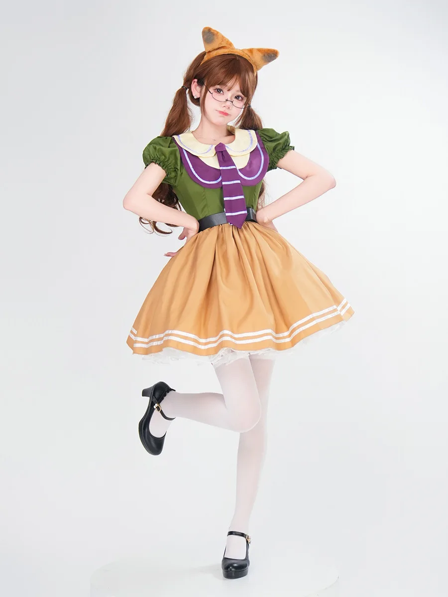Zootopia Nick Judy Cosplay Adult Costume Halloween Stage Performance Outfit Crazy Animal City Theme Women's Traditional Wear
Zootopia Nick Judy Cosplay Adult Costume Halloween Stage Performance Outfit Crazy Animal City Theme Women's Traditional Wear