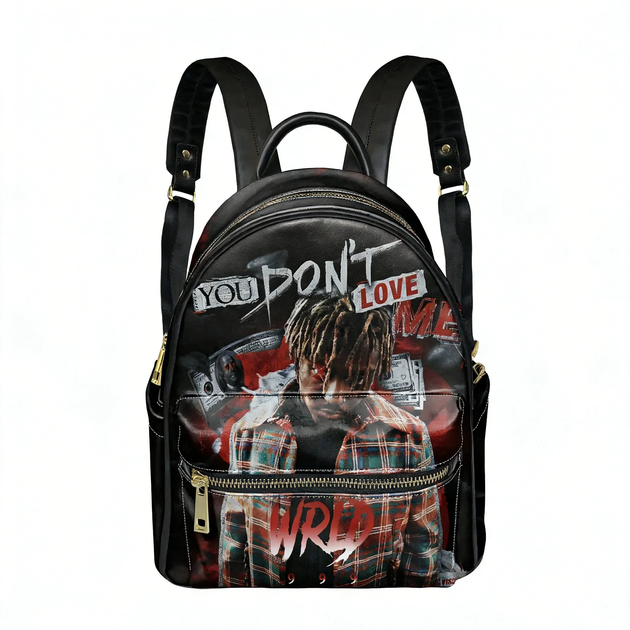 Juice Wrld 999 Hiphop Rapper Backpack Womens Men Personalized Double Shoulder Bag Business Travel Bookbag Rucksack Gift Daypack
Juice Wrld 999 Hiphop Rapper Backpack Womens Men Personalized Double Shoulder Bag Business Travel Bookbag Rucksack Gift Daypack