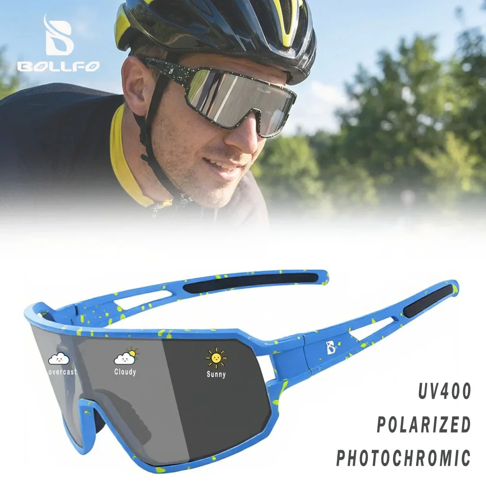 Photochromic Polarized Cycling Glasses Men Women UV400 Bike Sunglasses Windproof Sports Goggles Road Bike MTB Running Eyewear
Photochromic Polarized Cycling Glasses Men Women UV400 Bike Sunglasses Windproof Sports Goggles Road Bike MTB Running Eyewear