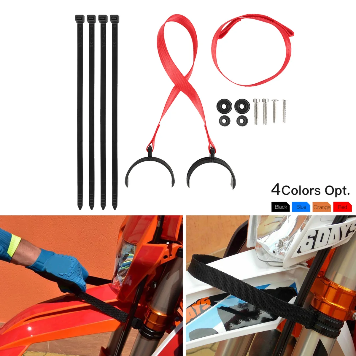 For Beta RR 300 RR 125 RR 250 RR 350 RR 390 RR 430 RR 480 Enduro Racing 2010-2019 Motorcycle Universal Front Rear Holding Straps
For Beta RR 300 RR 125 RR 250 RR 350 RR 390 RR 430 RR 480 Enduro Racing 2010-2019 Motorcycle Universal Front Rear Holding Straps