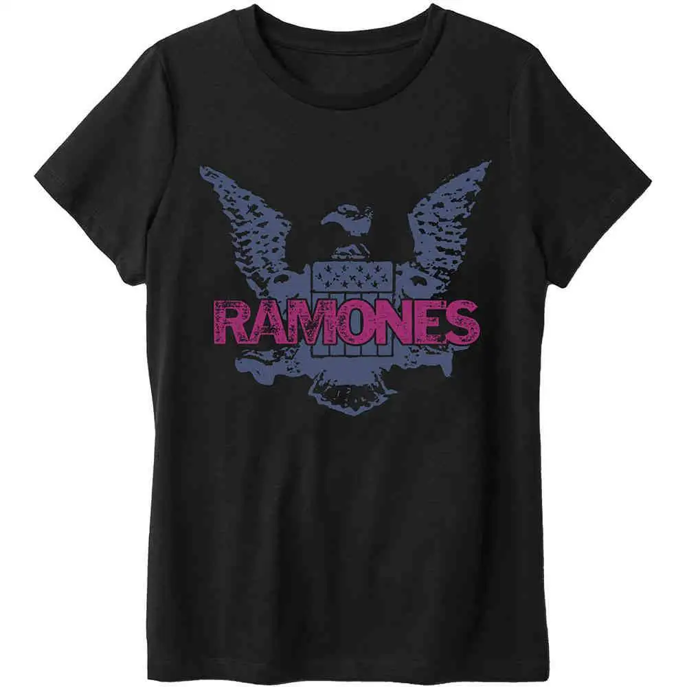 Ramones Purple Eagle Peripheral Pattern Printing Summer Luxury Brand Cotton Men's and Women's T-Shirts Short Sleeves
Ramones Purple Eagle Peripheral Pattern Printing Summer Luxury Brand Cotton Men's and Women's T-Shirts Short Sleeves