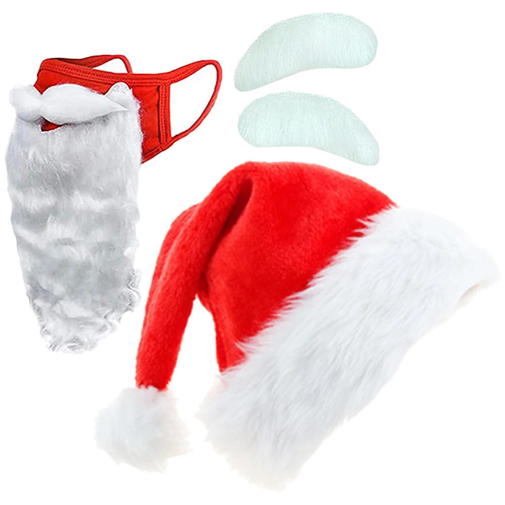 Funny Christmas Suit Beard Accessories Set Cosplay Headgear Child Outfits Santa Hat Claus Beard Mask Costume Party Photo Props
Funny Christmas Suit Beard Accessories Set Cosplay Headgear Child Outfits Santa Hat Claus Beard Mask Costume Party Photo Props