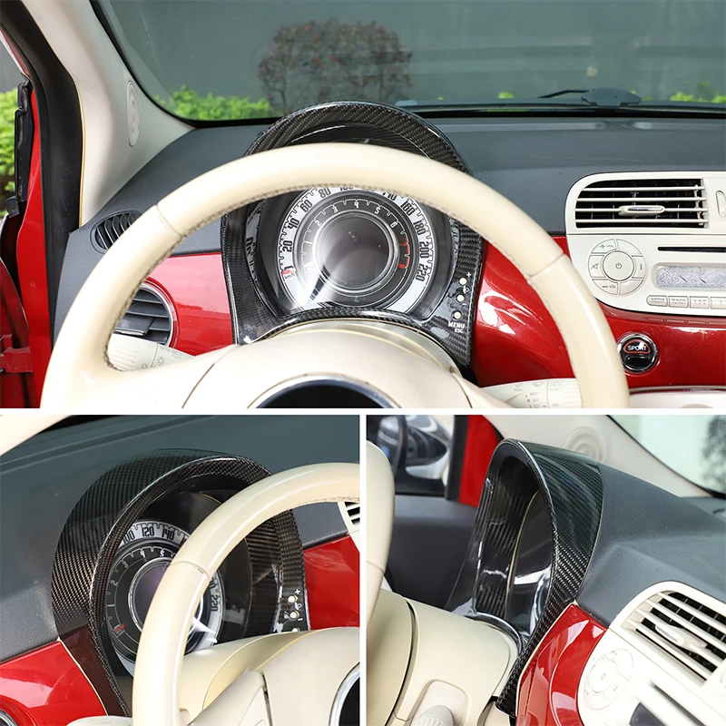 1piece set Real Carbon Fiber For Fiat 500 2007-2015 Car Dashboard Decorative Frame Sticker Car Interior Protection Accessories
1piece set Real Carbon Fiber For Fiat 500 2007-2015 Car Dashboard Decorative Frame Sticker Car Interior Protection Accessories