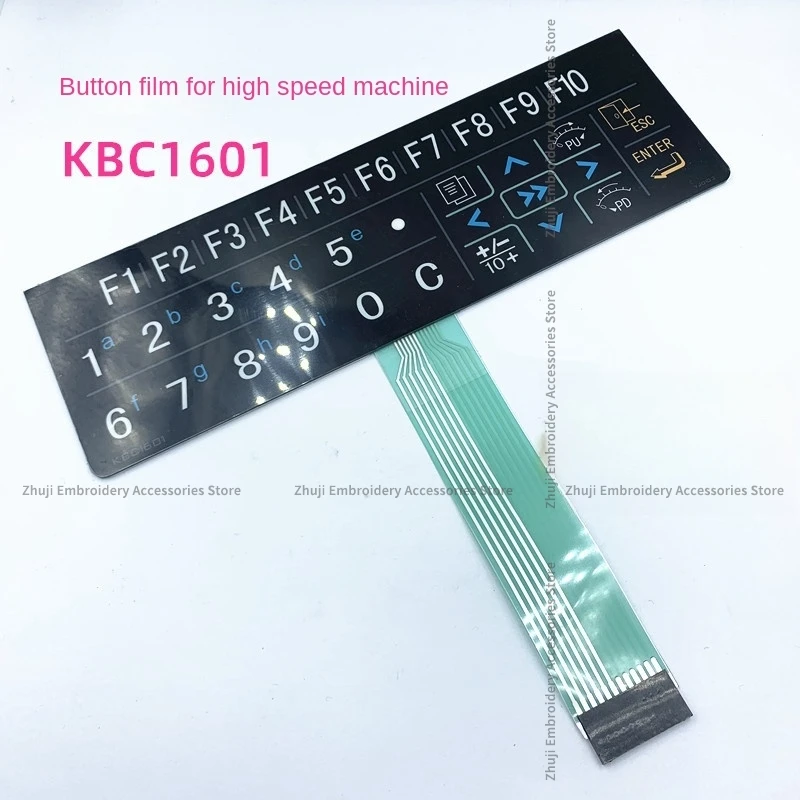 1PCS High Speed Machine D16 Button Film Kbc1601 Yuemei Operation Button Film Sticker Computer Embroidery Machine Accessories
1PCS High Speed Machine D16 Button Film Kbc1601 Yuemei Operation Button Film Sticker Computer Embroidery Machine Accessories