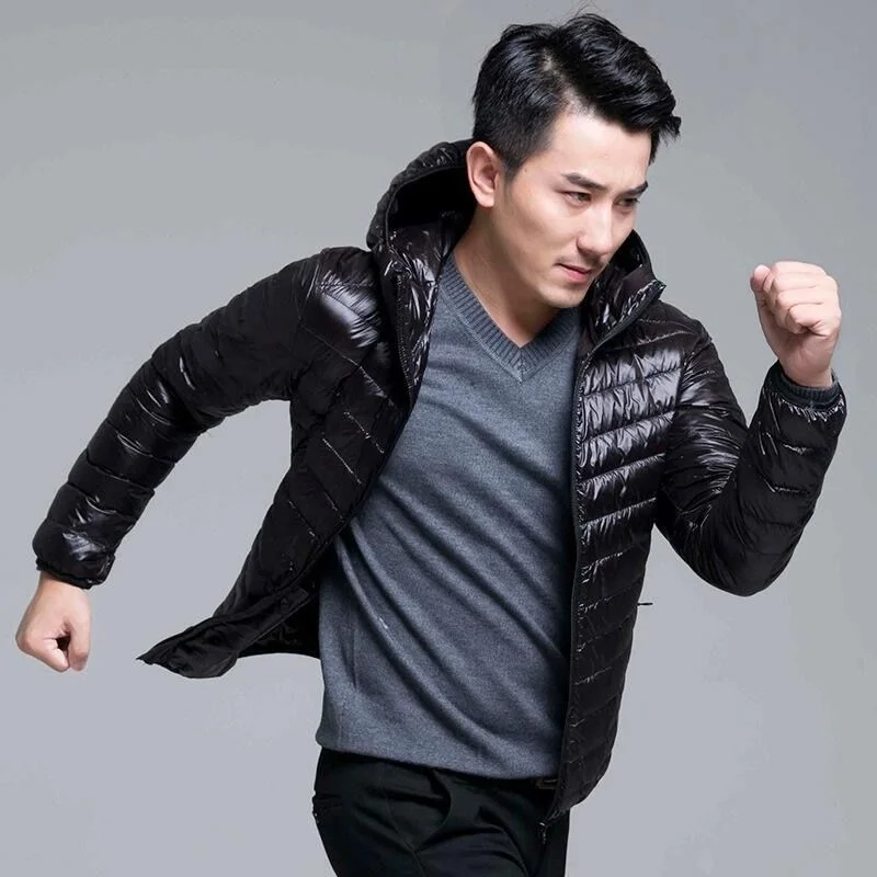 Men's Winter Cotton Jaet Lightweight Thin down Pure Color Stand Collar Slim Fit Coat Youth Trend Polyester Fiber Thiened
Men's Winter Cotton Jaet Lightweight Thin down Pure Color Stand Collar Slim Fit Coat Youth Trend Polyester Fiber Thiened