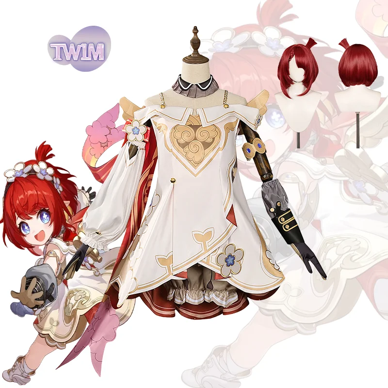 Honkai Star Rail Tribios Trianne Trinnon Cosplay Wig Outfit Set Costume Kit for Anime Roleplay Halloween Party Loli Character
Honkai Star Rail Tribios Trianne Trinnon Cosplay Wig Outfit Set Costume Kit for Anime Roleplay Halloween Party Loli Character