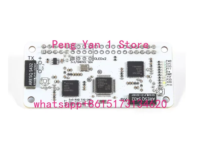 Mini version MMDVM duplex board hotspot board suitable for star
Mini version MMDVM duplex board hotspot board suitable for star