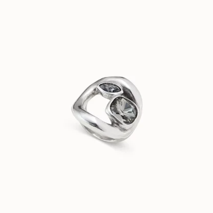 2024Original New Product Popular Spain UNOde50 Jewelry Personality Irregular Gray Crystal Ring Women's Fashion High Quality Gift
2024Original New Product Popular Spain UNOde50 Jewelry Personality Irregular Gray Crystal Ring Women's Fashion High Quality Gift