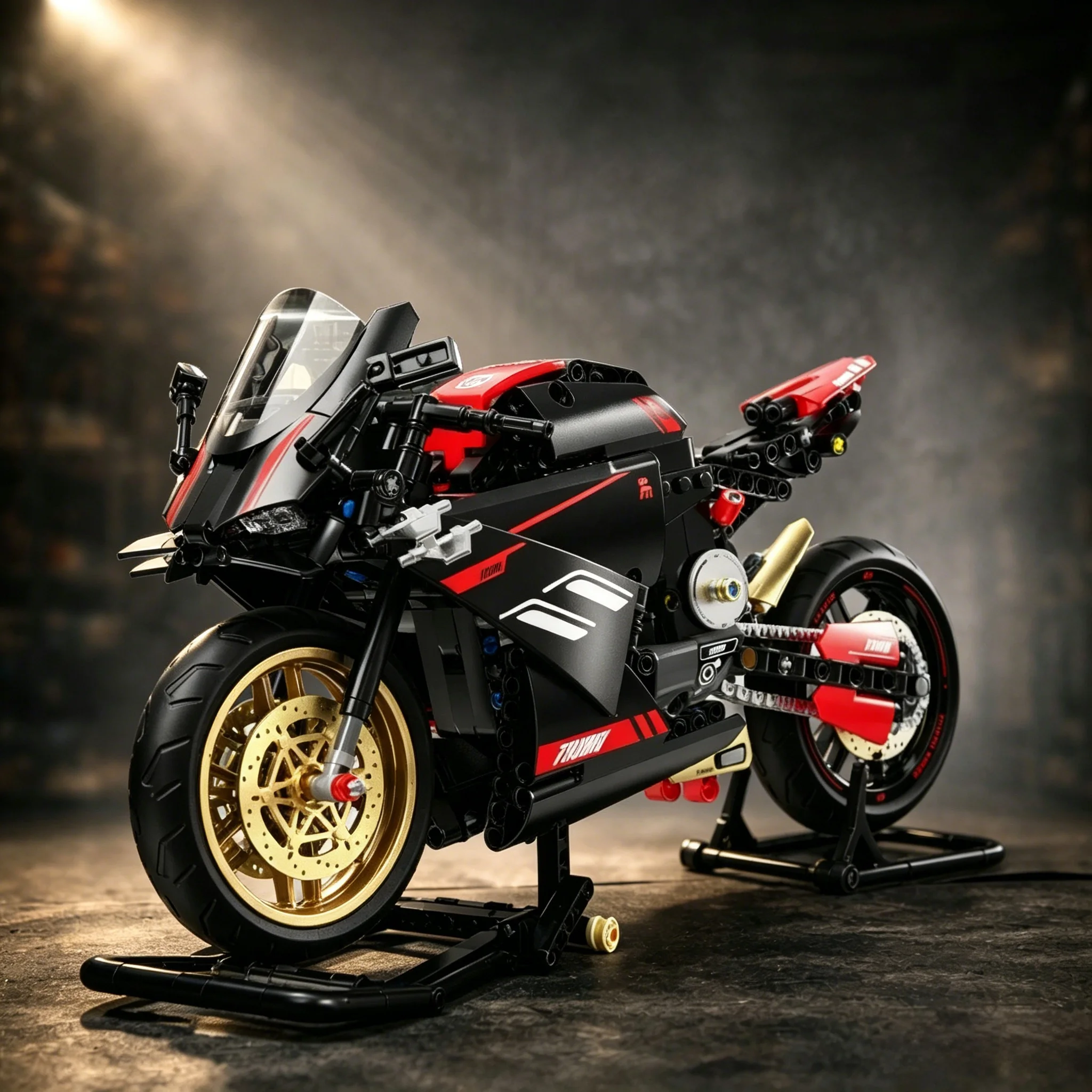 STEM 1:8 heavy duty V4 Motorcycle Model Building Blocks Set Toys for Boys Classic Motorbike Construction Gifts for Adults 426PCS
STEM 1:8 heavy duty V4 Motorcycle Model Building Blocks Set Toys for Boys Classic Motorbike Construction Gifts for Adults 426PCS