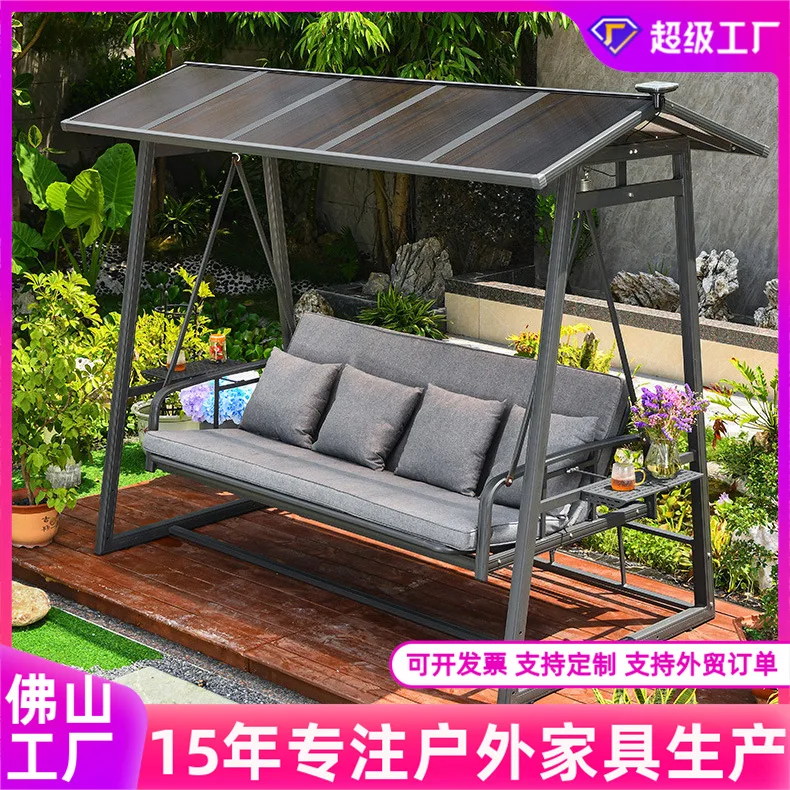 Customizable Outdoor Swing Courtyard Adult Rocking Chair Outdoor Leisure
Customizable Outdoor Swing Courtyard Adult Rocking Chair Outdoor Leisure