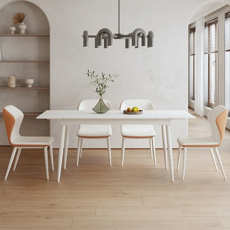 For Nordic Modern Dining Table Light Luxury Lounge High Quality Design Aesthetics Restaurant Unusual Muebles Home Furniture
For Nordic Modern Dining Table Light Luxury Lounge High Quality Design Aesthetics Restaurant Unusual Muebles Home Furniture