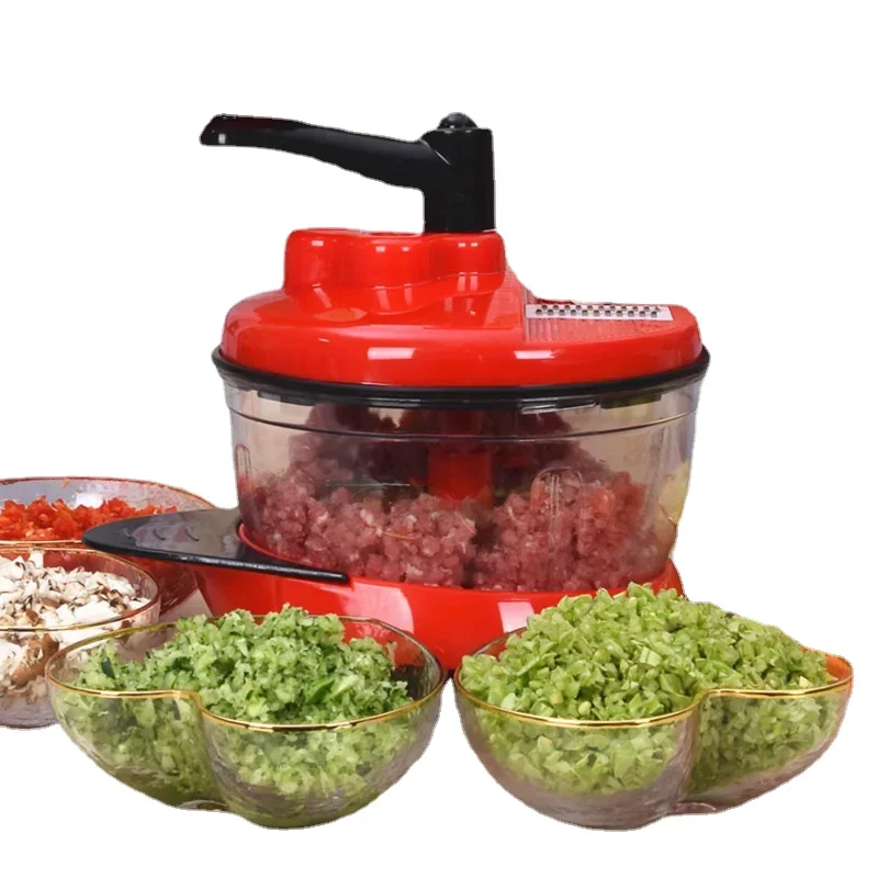 Food Processing Kitchen Manual Power Mixer Meat Vegetable Shredding Stainless Steel Blade Cutting Machine
Food Processing Kitchen Manual Power Mixer Meat Vegetable Shredding Stainless Steel Blade Cutting Machine