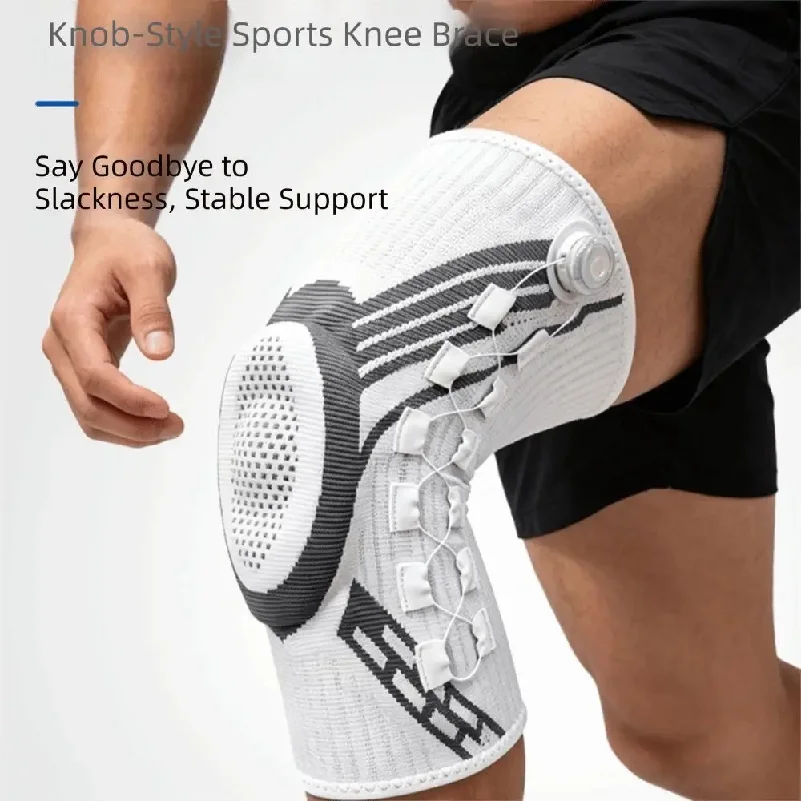 Professional Adjustable Knob knee pads Elastic Thin Sports Knee Brace Non-Slip Spring Support Shin Defender Basketball
Professional Adjustable Knob knee pads Elastic Thin Sports Knee Brace Non-Slip Spring Support Shin Defender Basketball