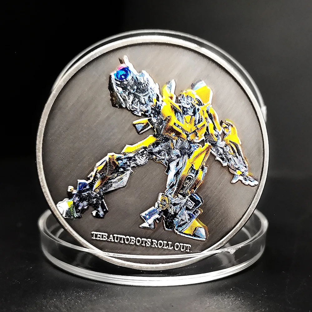 Коллекция сувенирных монет New American Transformers, памятный значок «Орубежная валюта», серия Optimus Prime Habro
Коллекция сувенирных монет New American Transformers, памятный значок «Орубежная валюта», серия Optimus Prime Habro