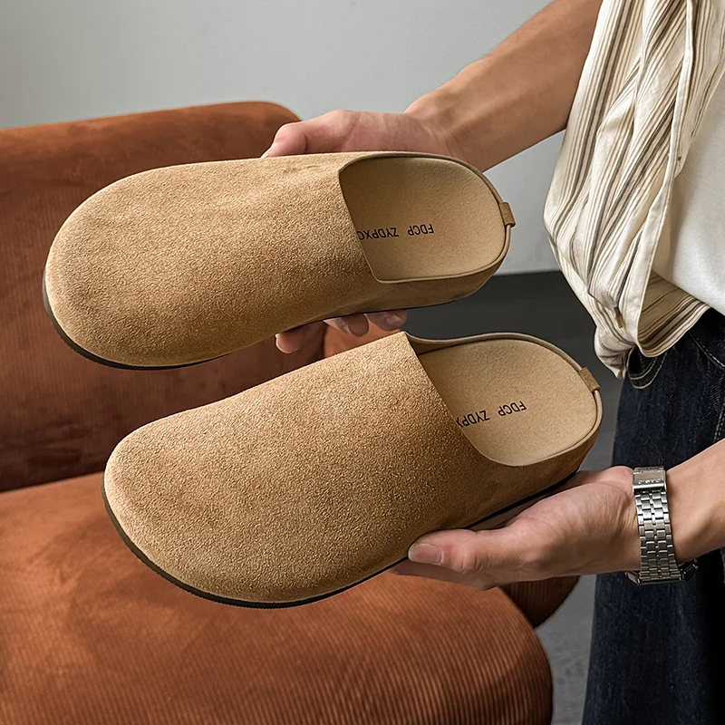Extra Large Men Beach Leather Slides Soft Comfortable Breathable Wear Resistant Non Slip Casual Outdoor Daily Use
Extra Large Men Beach Leather Slides Soft Comfortable Breathable Wear Resistant Non Slip Casual Outdoor Daily Use