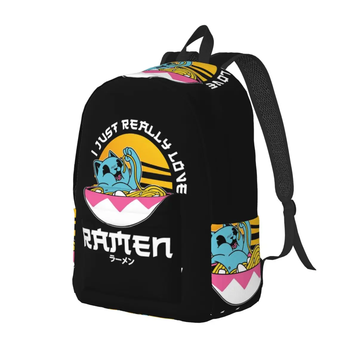 Anime Cat Ramen Bowl Student Backpack School Bag Hiking Travel Daypack for Men Women Fashion Bookbag Shoulder Bags
Anime Cat Ramen Bowl Student Backpack School Bag Hiking Travel Daypack for Men Women Fashion Bookbag Shoulder Bags