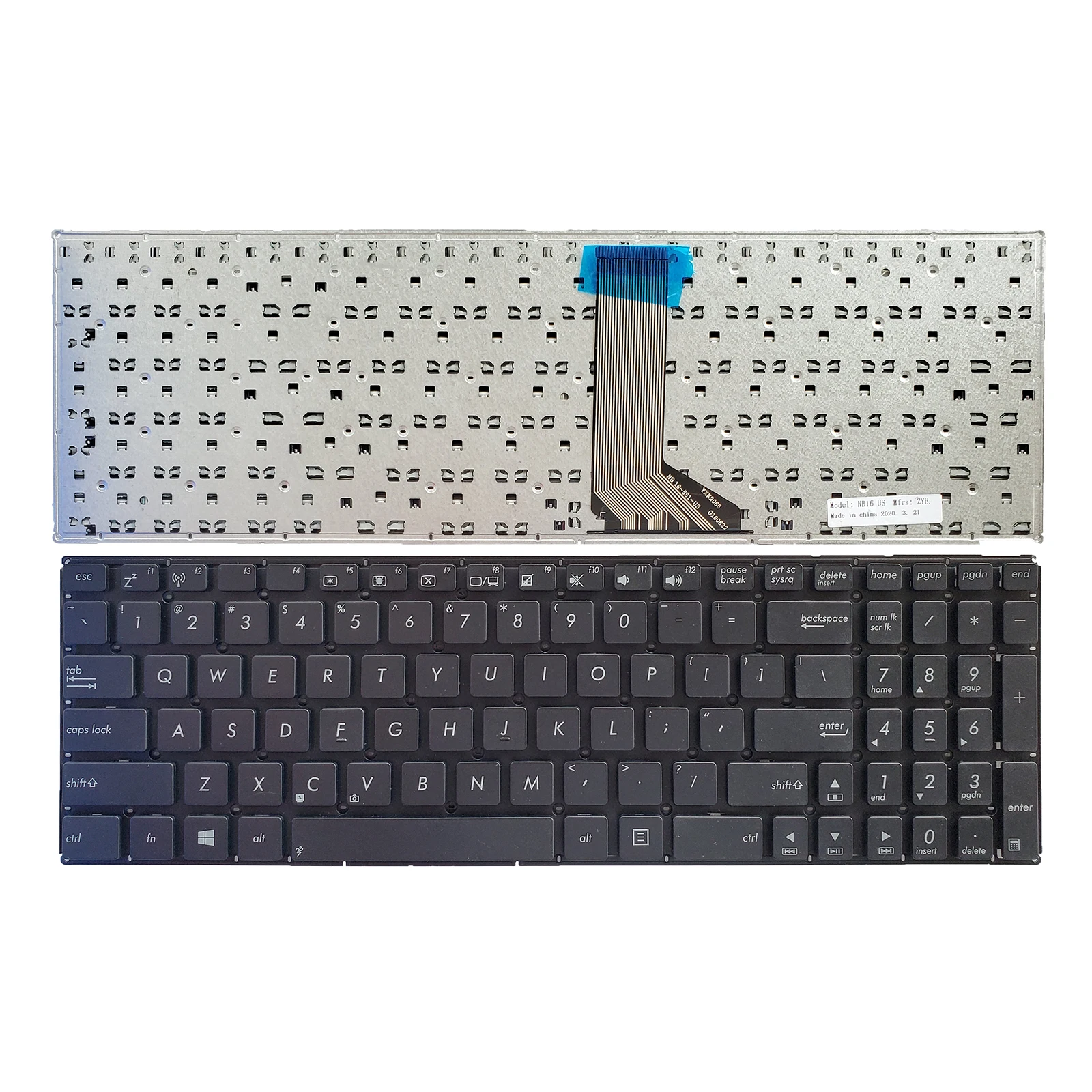 US Laptop Keyboard for ASUS X551 X551CA X551MA X551MAV no pointer no backlight
US Laptop Keyboard for ASUS X551 X551CA X551MA X551MAV no pointer no backlight