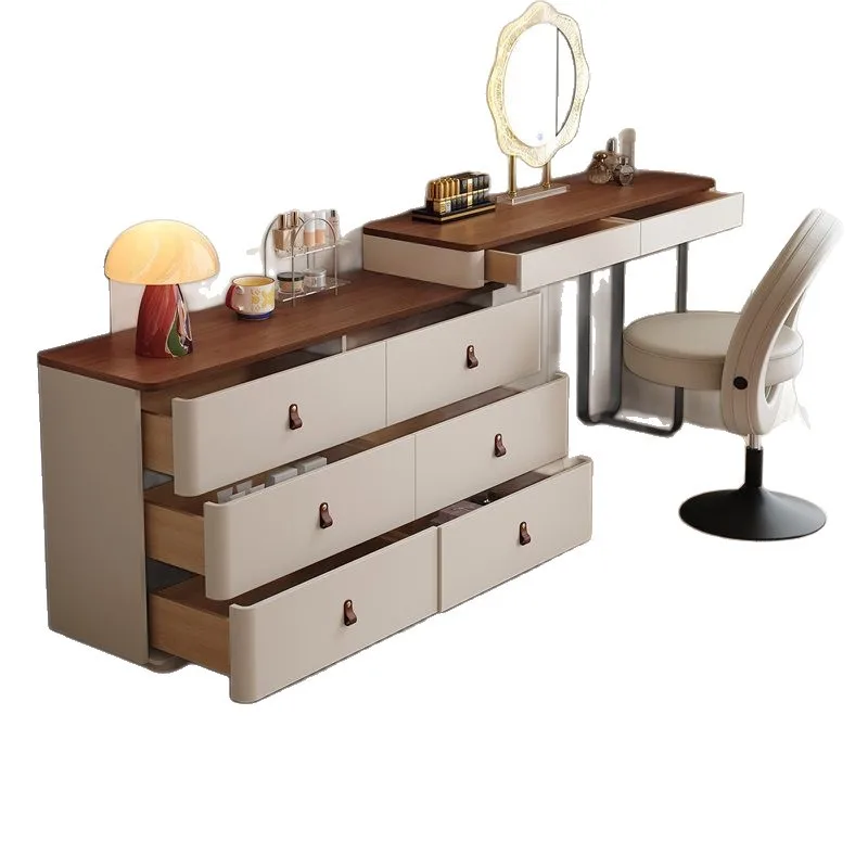 Makeup table, chest cabinet, integrated medieval style, bed tail, new modern simple solid wood makeup cabinet, makeup table
Makeup table, chest cabinet, integrated medieval style, bed tail, new modern simple solid wood makeup cabinet, makeup table