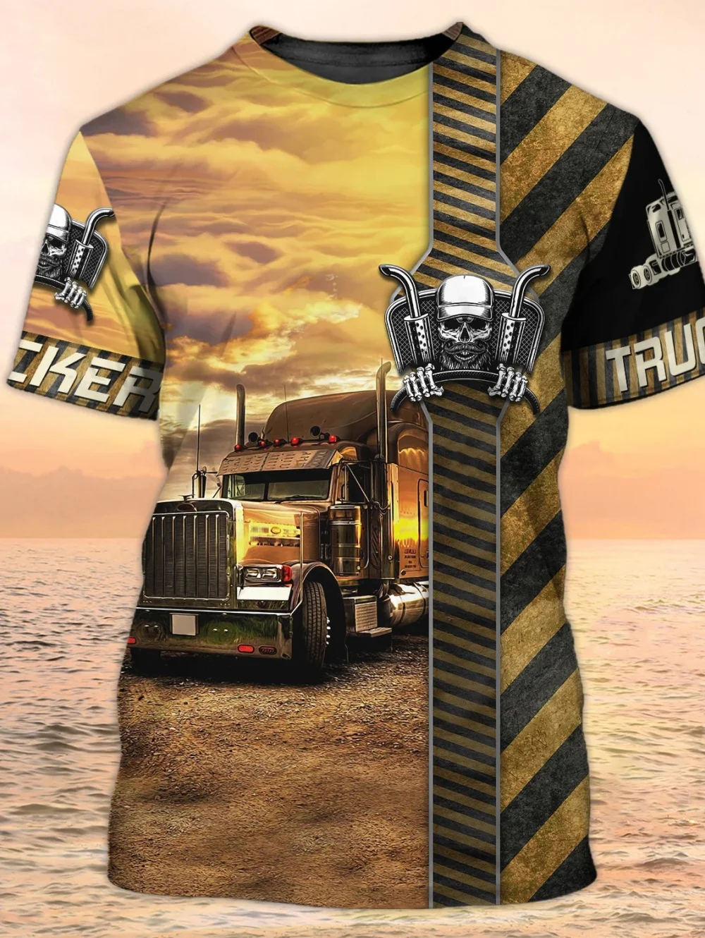 Мужская футболка с коротким рукавом, летняя индивидуальная футболка Tough Guy Wind Truck, простая свободная футболка с 3D принтом и круглым вырезом, уличная верхняя одежда в стиле Харадзюку
Мужская футболка с коротким рукавом, летняя индивидуальная футболка Tough Guy Wind Truck, простая свободная футболка с 3D принтом и круглым вырезом, уличная верхняя одежда в стиле Харадзюку