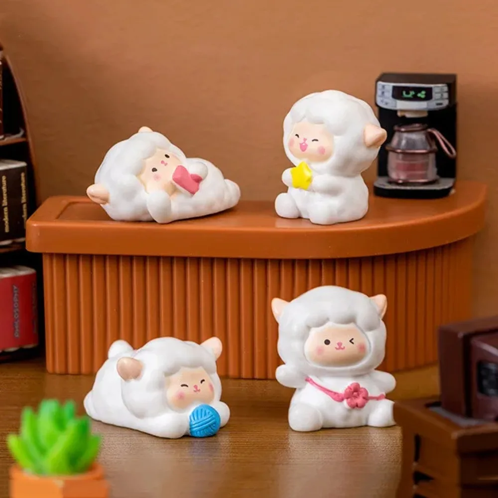 Cartoon Cute Lamb Resin Decor Creative Miniatures White Sheep Ornaments Kawaii White Sheep Statue Decoration Home Decor
Cartoon Cute Lamb Resin Decor Creative Miniatures White Sheep Ornaments Kawaii White Sheep Statue Decoration Home Decor