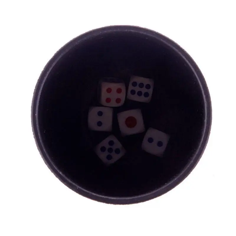 652F Black PVC Cup Board Game KTV Pub Casino Party Game Box with 5 Dices
652F Black PVC Cup Board Game KTV Pub Casino Party Game Box with 5 Dices