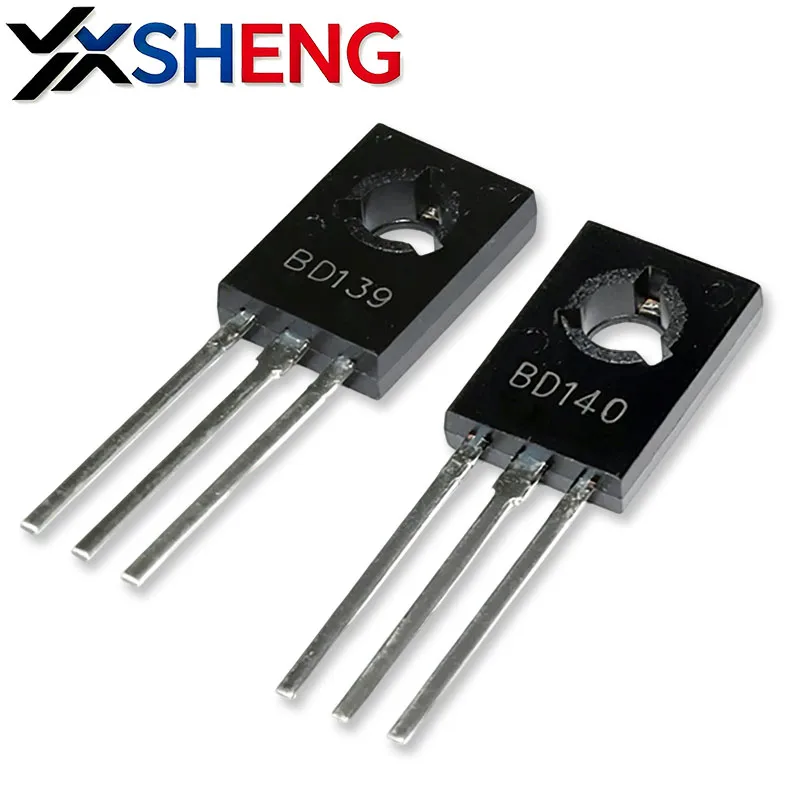 20PCS(10PCS BD139+10PCS BD140 ) New NPN 1.5A 80V Epitaxial Triode Transistor D139+D140 TO126
20PCS(10PCS BD139+10PCS BD140 ) New NPN 1.5A 80V Epitaxial Triode Transistor D139+D140 TO126