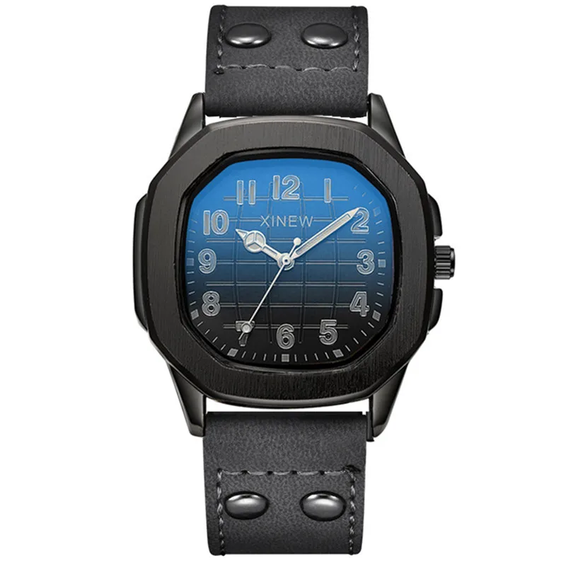 Men Genuine XINEW Brand Watches Students Fashion Casual Leather Band Sports Cheap Date Quartz Wristwatch Black Relogio Masculino
Men Genuine XINEW Brand Watches Students Fashion Casual Leather Band Sports Cheap Date Quartz Wristwatch Black Relogio Masculino