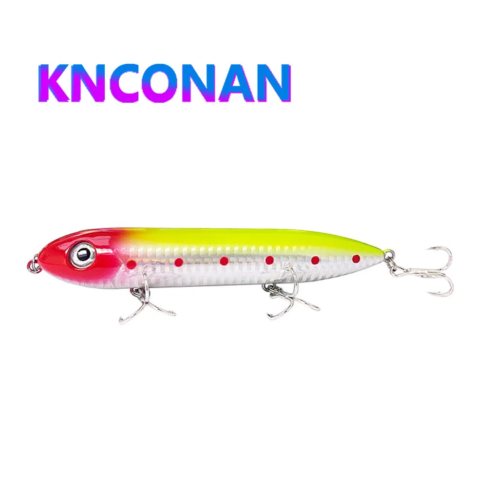 125mm 26g Big Floating Pencil Fishing Lures Top Water Wobblers for Carp Artificial Hard Bait Walking the Dog Swimbait Tackle
125mm 26g Big Floating Pencil Fishing Lures Top Water Wobblers for Carp Artificial Hard Bait Walking the Dog Swimbait Tackle