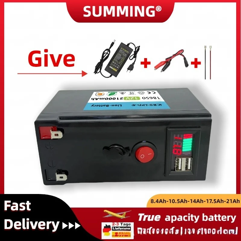 LiFePO4 12V 21000mAh Home Energy Storage RV Off - Grid System Solar Power Generation System Ship Lithium Iron Phosphate Battery
LiFePO4 12V 21000mAh Home Energy Storage RV Off - Grid System Solar Power Generation System Ship Lithium Iron Phosphate Battery