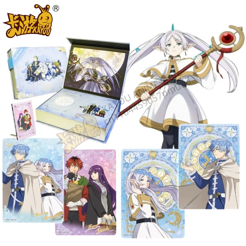 KAYOU Genuine Frieren: Final Beyond Journey's Adventure Journey Collection Card Poetry of Time Collection Edition Периферийные подарки
KAYOU Genuine Frieren: Final Beyond Journey's Adventure Journey Collection Card Poetry of Time Collection Edition Периферийные подарки