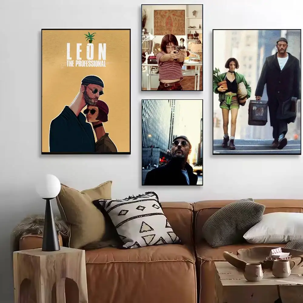 Classic Movie Leon The Professional Poster Versatile HD Waterproof Wall Art Self-Adhesive Decor for Any Space Ideal Gift
Classic Movie Leon The Professional Poster Versatile HD Waterproof Wall Art Self-Adhesive Decor for Any Space Ideal Gift