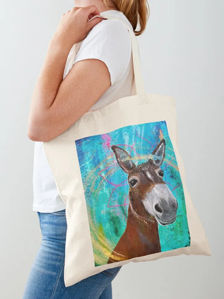 Gold donkey - colorful donkey portrait Tote Bag Eco bag personalized tote canvas tote
Gold donkey - colorful donkey portrait Tote Bag Eco bag personalized tote canvas tote