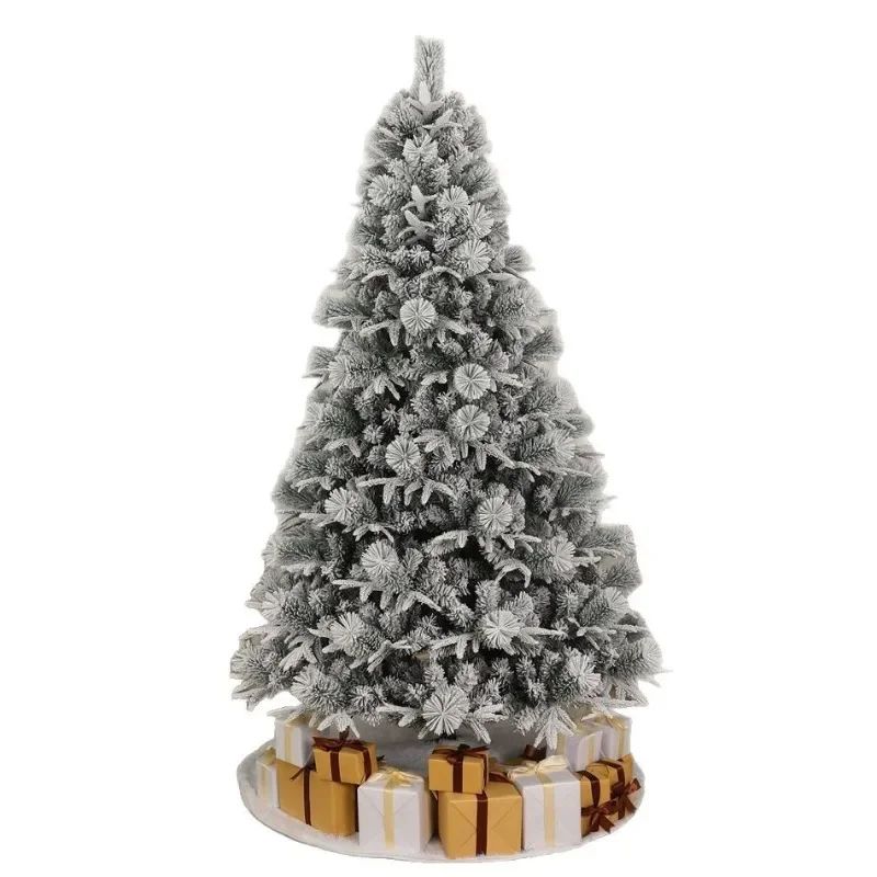 White Christmas tree PE mixed with falling snow flocking simulation artificial tree home hotel Christmas decorations
White Christmas tree PE mixed with falling snow flocking simulation artificial tree home hotel Christmas decorations