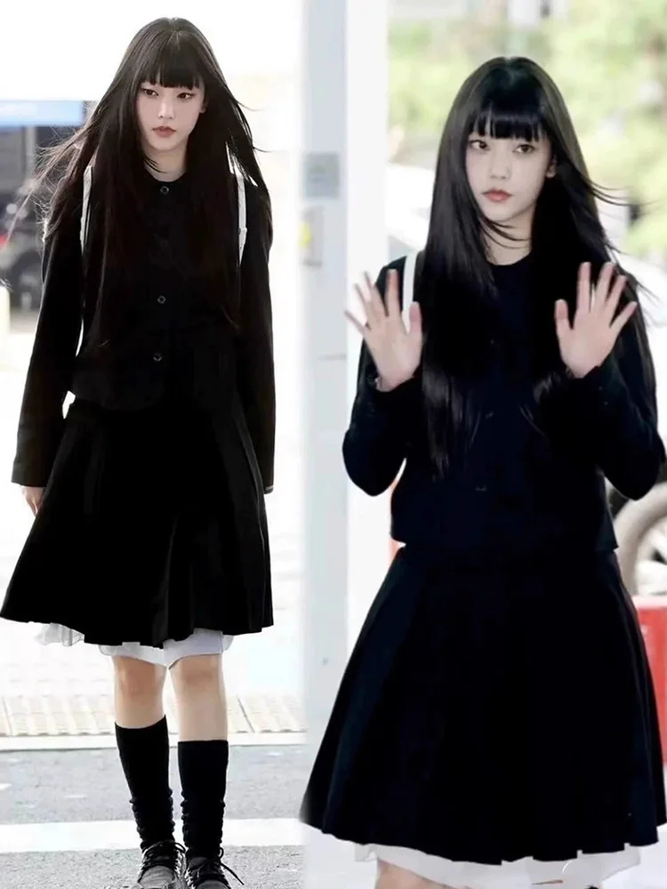 Quick Delivery Qian Hai Lin Doll Collar Half Skirt Set College Style Women's Casual Sportswear Four Piece Set
Quick Delivery Qian Hai Lin Doll Collar Half Skirt Set College Style Women's Casual Sportswear Four Piece Set