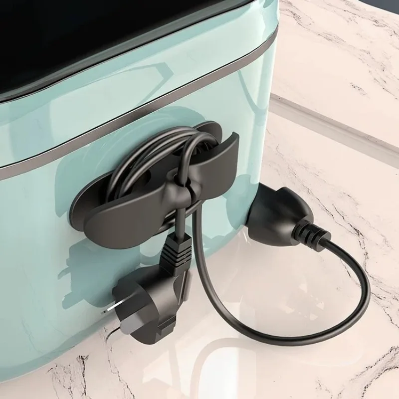 New kitchen cable clamp, winding device, plug holder, wall power cord, cable management, storage and organization, data cable
New kitchen cable clamp, winding device, plug holder, wall power cord, cable management, storage and organization, data cable