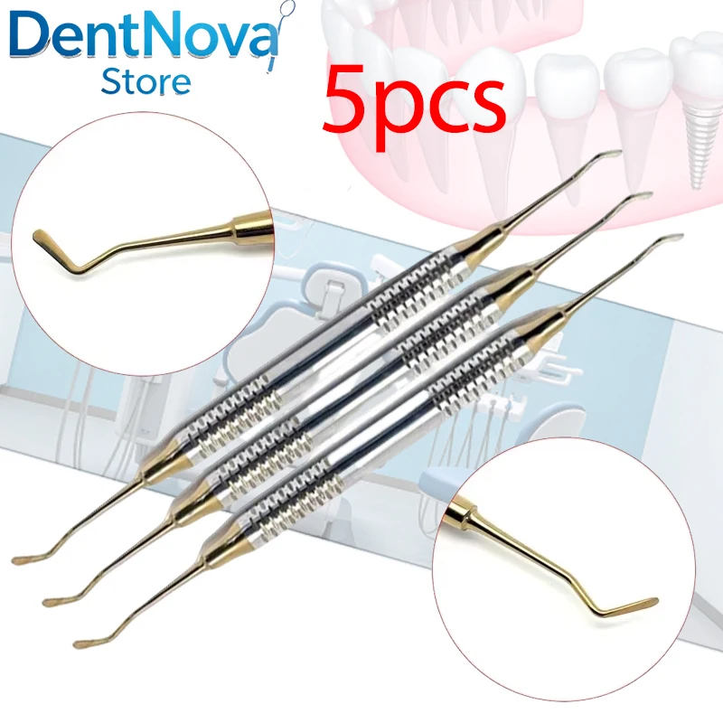 5pcs Dental Filling Spatulas Dual-Ended Stainless Steel Non-Stick Surface Dental Composite Resin Filling Accessorie
5pcs Dental Filling Spatulas Dual-Ended Stainless Steel Non-Stick Surface Dental Composite Resin Filling Accessorie