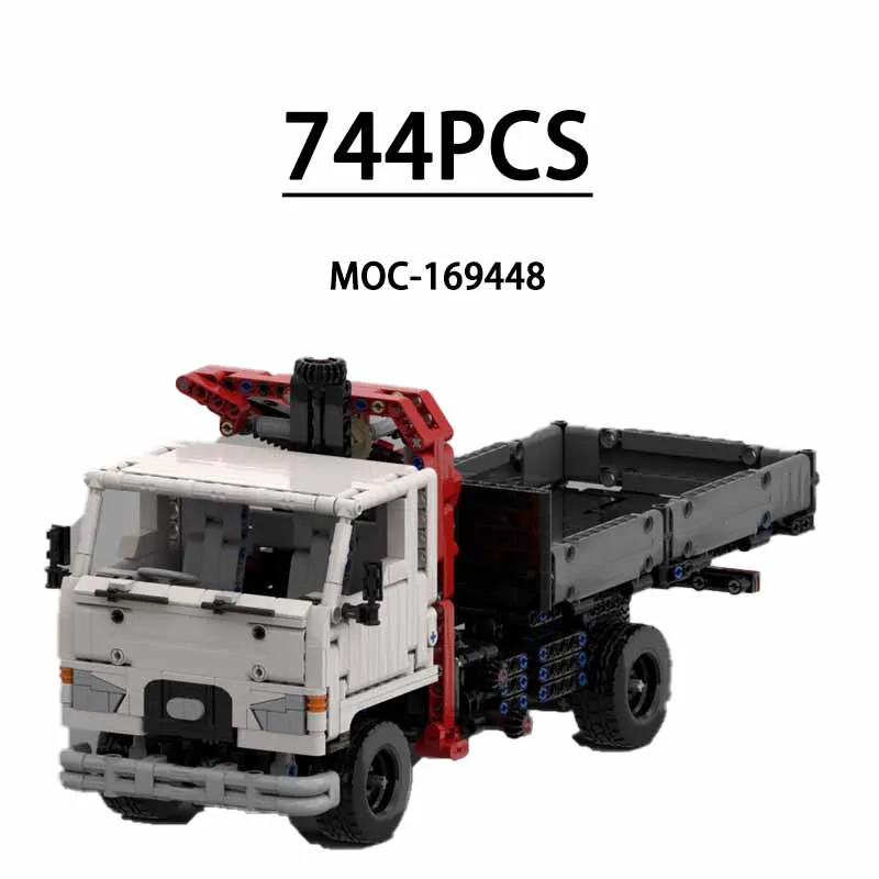 MOC-169448 Truck HD 78 Heavy Equipment Transporter Car 744 Piece Building Block Toys Children's Birthday Gifts Christmas Gifts
MOC-169448 Truck HD 78 Heavy Equipment Transporter Car 744 Piece Building Block Toys Children's Birthday Gifts Christmas Gifts