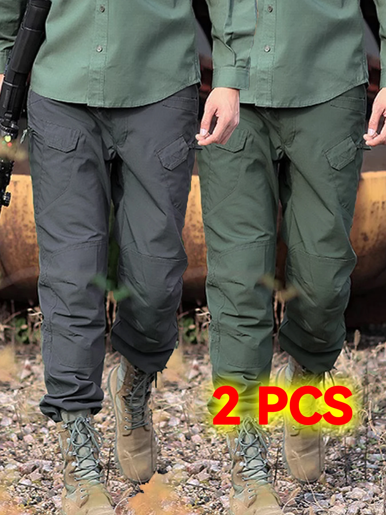 Men'S Tactical Pants, Durable Multi-Pocket Cargo Pants for Outdoor Construction Work, Hiking And Trekking, Casual Tactical Pants
Men'S Tactical Pants, Durable Multi-Pocket Cargo Pants for Outdoor Construction Work, Hiking And Trekking, Casual Tactical Pants